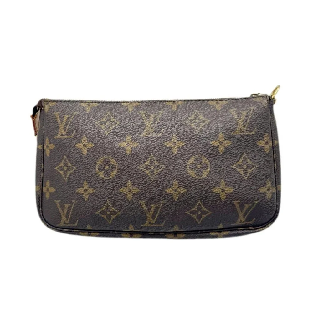 LOUIS VUITTON Brown Monogram Pochette Pouch - Picture 2 of 15